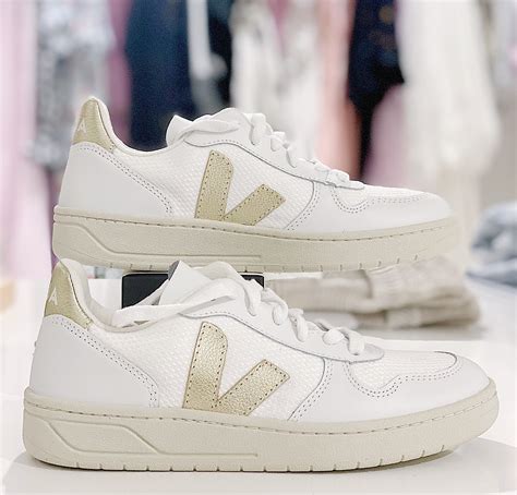 VEJA V-10 Sneakers - Gold – Splice Boutique