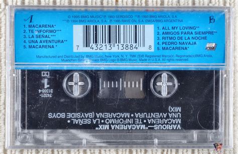 Various – Macarena Mix (1995) Cassette, Compilation – Voluptuous Vinyl Records