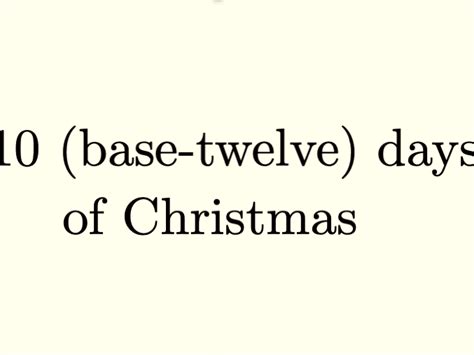 The Duodecimal System | Teaching Resources