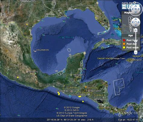 Chicxulub Crater Mexico Google Earth - The Earth Images Revimage.Org