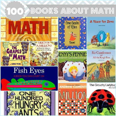 100 Books About Math For Kids | Chasing Supermom