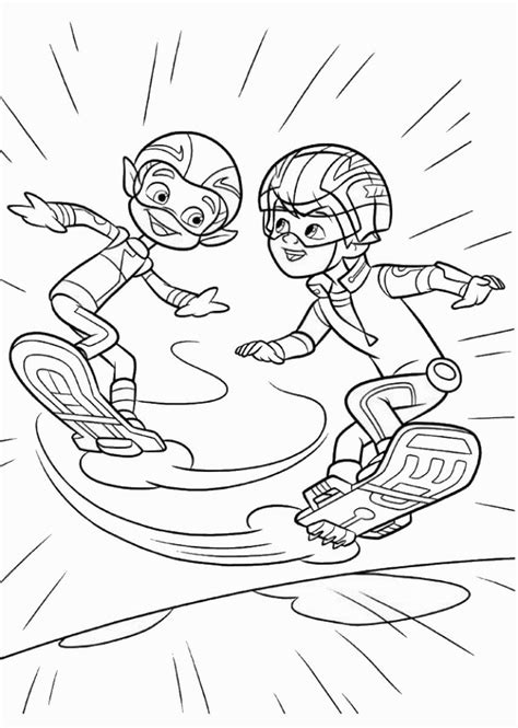 Miles from Tomorrowland Coloring Pages