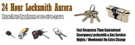 24 hour Locksmith Aurora CO - Car Keys Replacement - Lock Rekeying