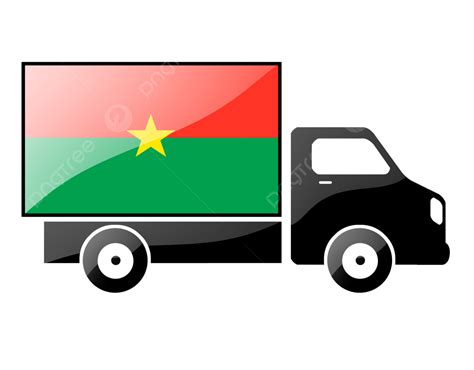 The Burkina Faso Flag Truck, Sign, Truck, Country PNG Transparent Image and Clipart for Free ...