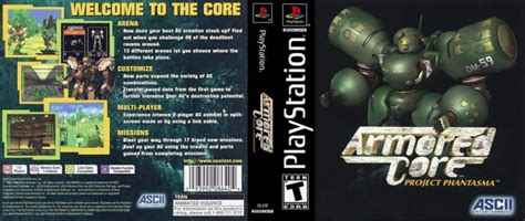 Armored Core: Project Phantasma - PlayStation | VideoGameX