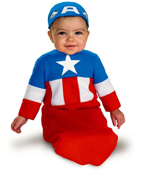 Captain America Baby Movie Costume - Boys Superhero Costumes