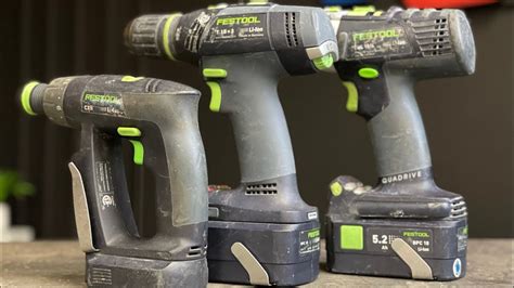 Festool Drills, My Thoughts - YouTube