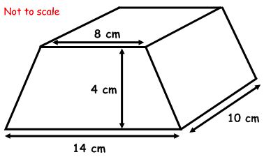 Quia - Can you calculate the volume of trapezoidal prisms?