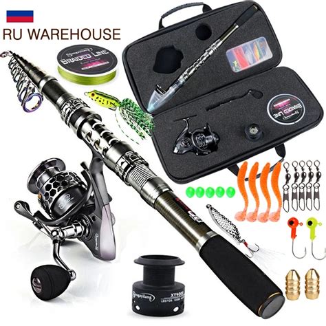 Fishing rod set original fishing rod and reel set fishing rods full set ...