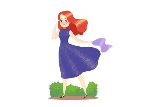 Windy by Daria Heaney on Dribbble