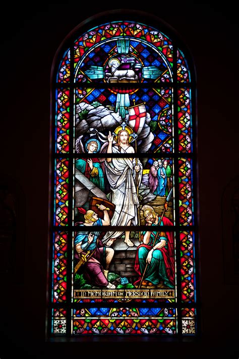 St. Joseph's Catholic Church: Stained Glass Windows Tour | Stained glass windows church, Stained ...