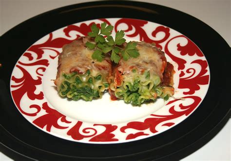 Points In My Life: Low-Point Spinach Lasagna Roll-Ups