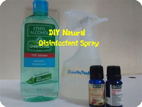 DIY Natural Multi-Purpose Disinfectant Spray - Hello Green Beauty