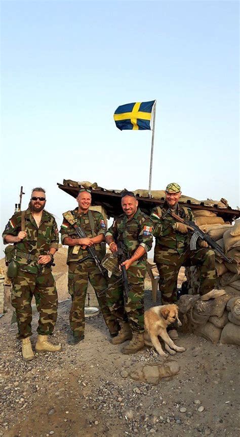 Swedish Peshmerga volunteers in Iraq. [528x960] | Peshmerga, Military images, Iraq