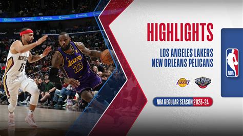 Los Angeles Lakers - New Orleans Pelicans Highlights 1/1 | FPT Play