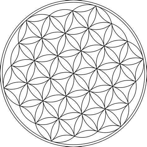 Flower of life symbol, Flower of life pattern, Flower of life tattoo