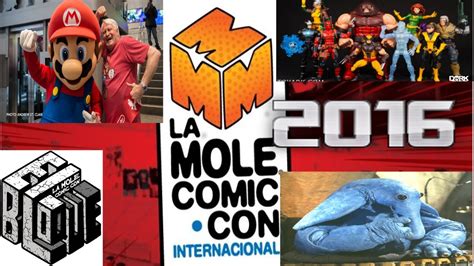 la mole comic con 2016 - YouTube