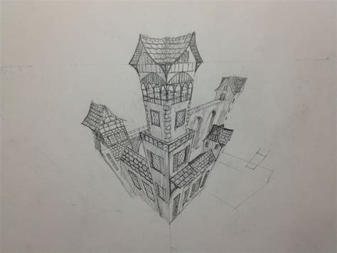 3 point perspective study by DjwSmith on DeviantArt