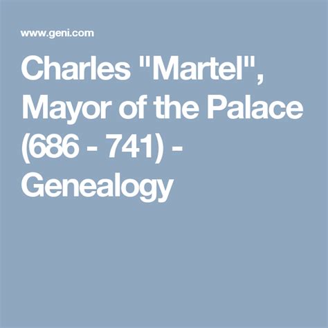 Charles Martel Family Tree