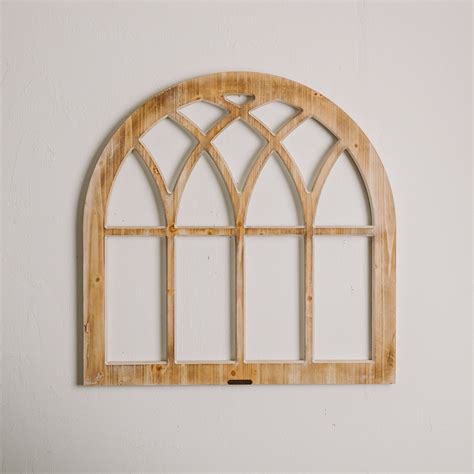 Arched Wooden Window Frame | Magnolia