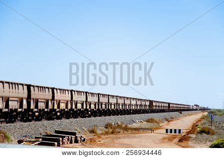 Iron Ore Train Pilbara Image & Photo (Free Trial) | Bigstock