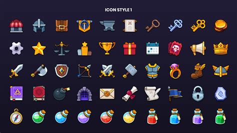 730+ 2D Icon Pack in 2D Assets - UE Marketplace