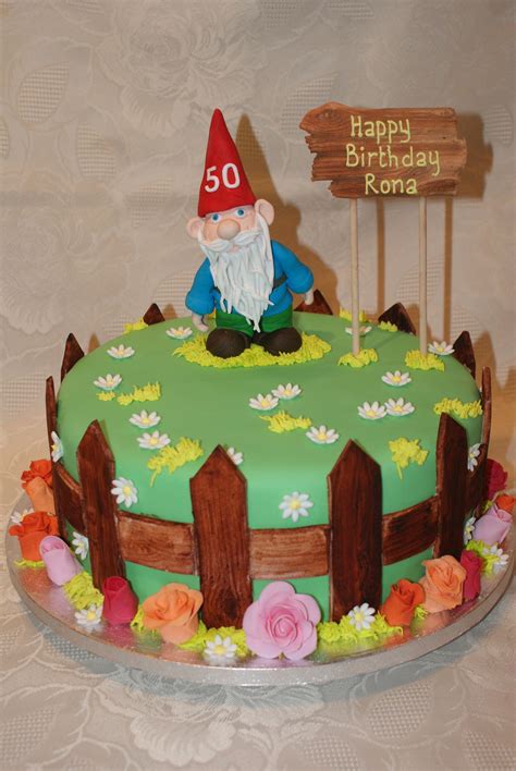 50th Birthday Gnome cake | Verjaardagstaart