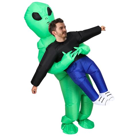 HOT Alien Inflatable Extraterrestrial Costumes for Man fantasia adult ...