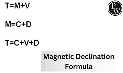 Magnetic Declination Formula, Definition, Categories