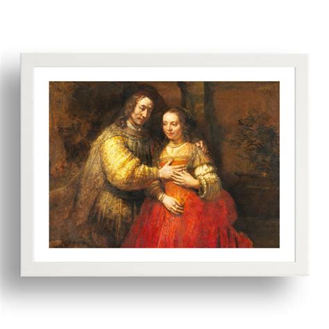 The Jewish Bride 1669 by Rembrandt Harmenszoon Van Rijn | Etsy UK