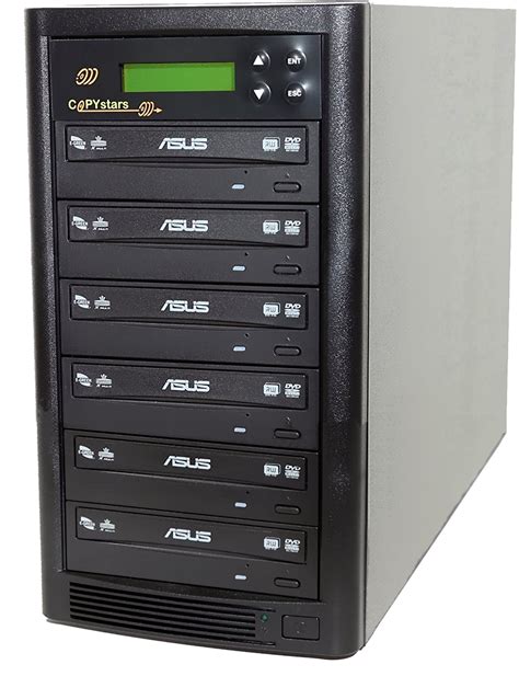 Copystars DVD-Duplicator CD DVD-Copier 24x DVD-burner easy copy tower 1-5 24x - Walmart.com