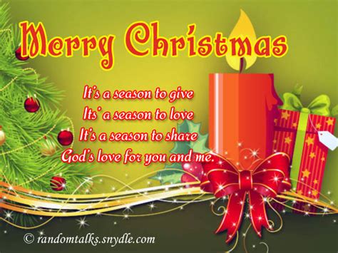 10 Free Merry Christmas Cards and E-cards - Random Talks