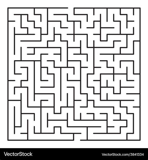 Maze Labyrinth Royalty Free Vector Image - VectorStock