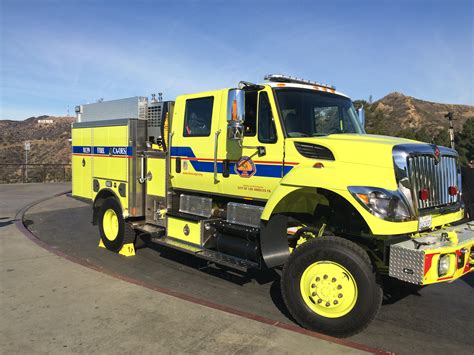 LAFD Takes Delivery of New Wildland Fire Engines from California Office of Emergency Services ...