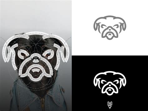 Dog Logo Design by chartstudio on Dribbble