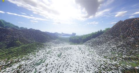 Minecraft Realistic Terrain Terraforming#2 Map 1152x1152- Download Minecraft Map