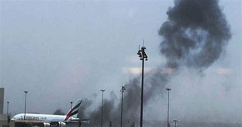 Mystery over cause of Emirates flight crash landing