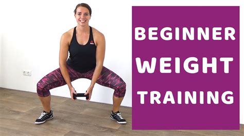 15 Minute Beginner Weight Training – Beginners Exercises for Weight ...