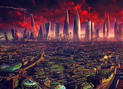 epic cinematic artwork landscape of London's skyline | Stable Diffusion | OpenArt