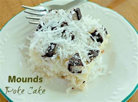 Mounds Poke Cake Recipes Using Cake Mix, Poke Cake Recipes, Poke Cakes ...