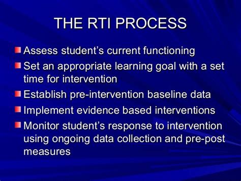 Discrepancy model vs. rti ppt