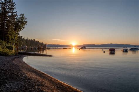 Good Morning Lake Tahoe and Hello Beautiful Sunrise