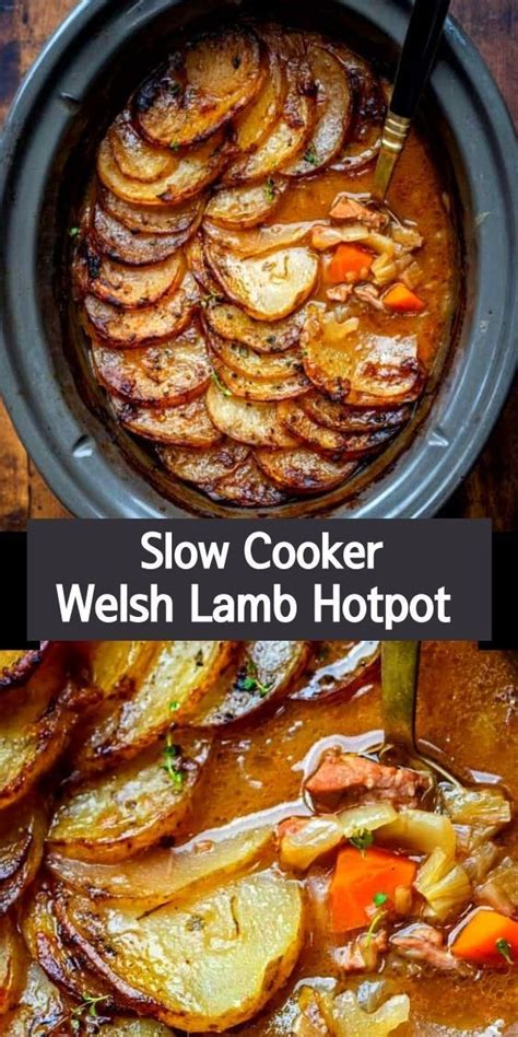 Slow cooker welsh lamb hotpot – Artofit