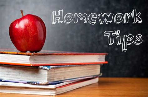 Eight homework tips | Educational Solutions