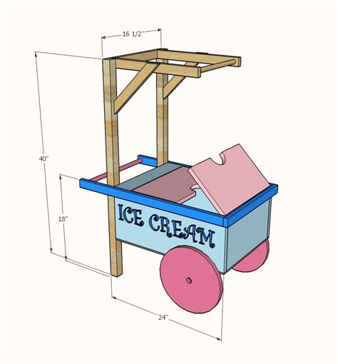 Ice Cream Cart | Ana White