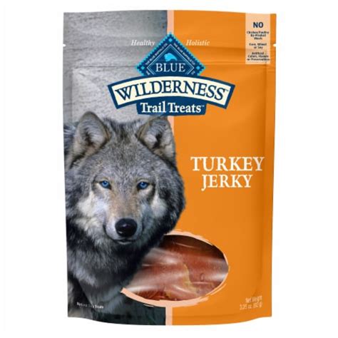 Blue Buffalo Wilderness Trail High Protein Grain Free Jerky Chicken Dog ...