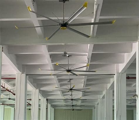 Warehouse Cooling 1.0KW 20FT High Volume Low Speed Fans