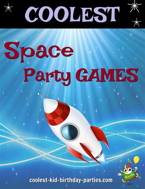 Coolest Space Child Party Games