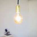 Gold Hanging Pendant Ceiling Light By The Luxe Co | notonthehighstreet.com