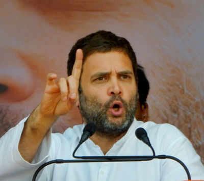 Rahul Gandhi: Rahul uses Amitabh Bachchan to mock PM Modi | India News ...